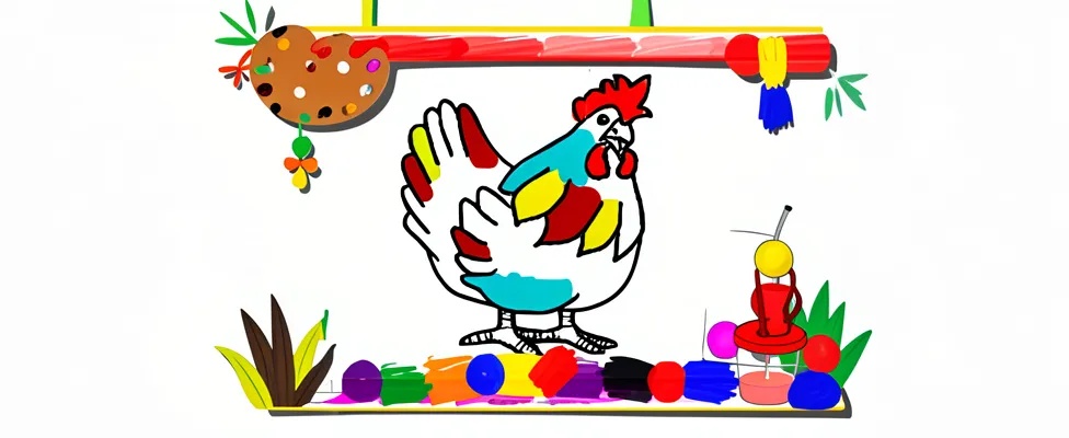 Chicken Coloring Book thumbnail