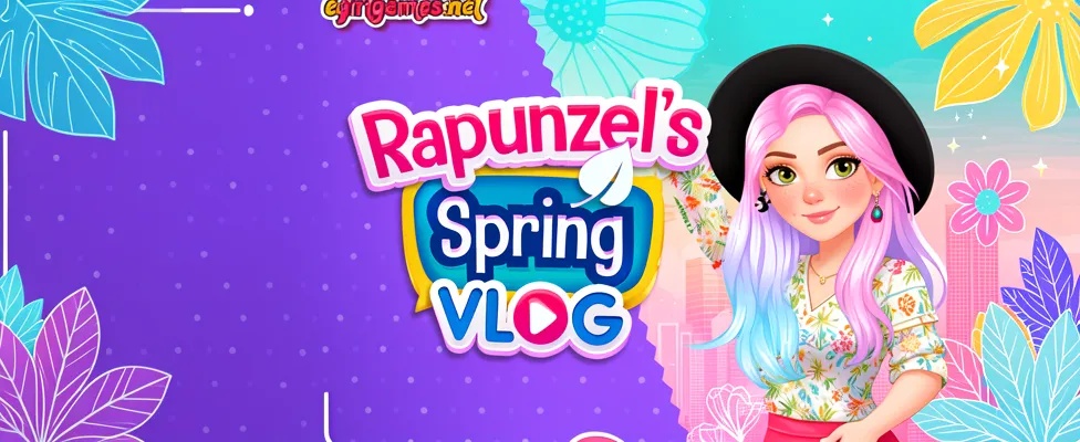 Rapunzel Spring Vlog thumbnail